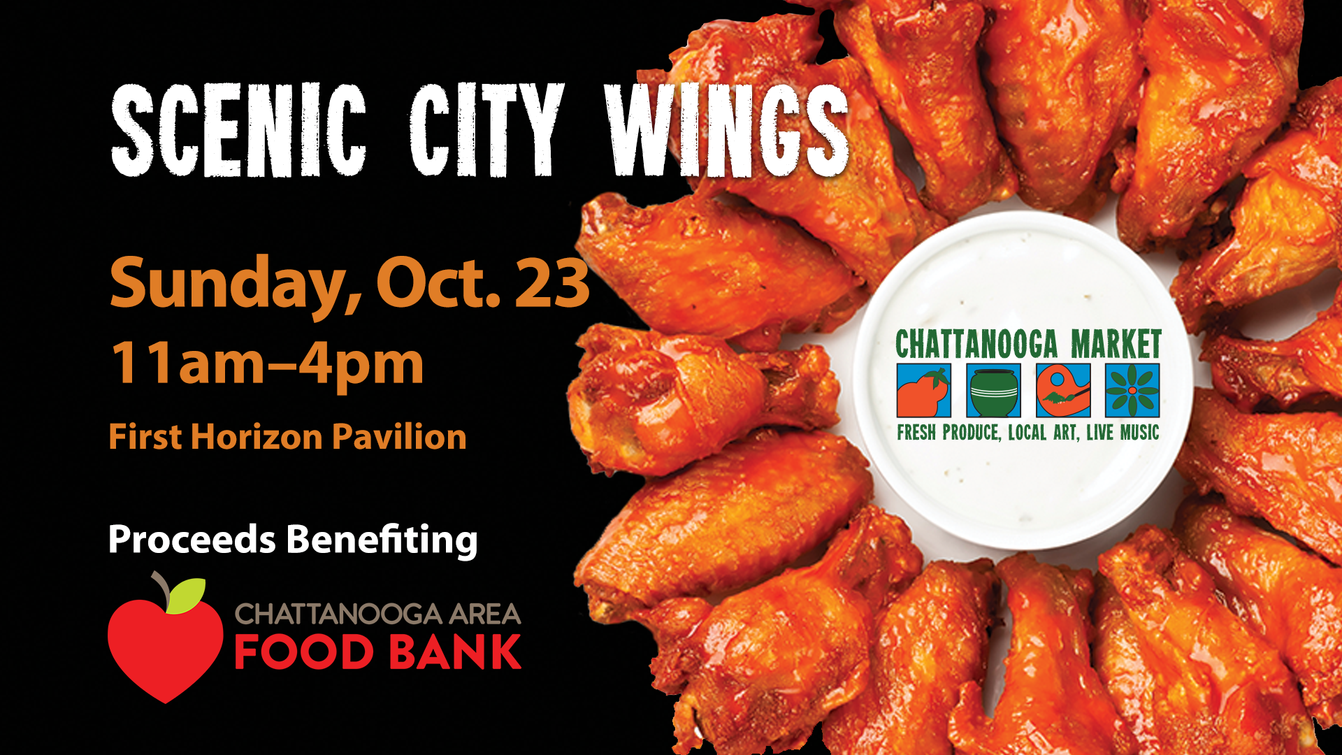 Scenic City Wings This Sunday, 10/23