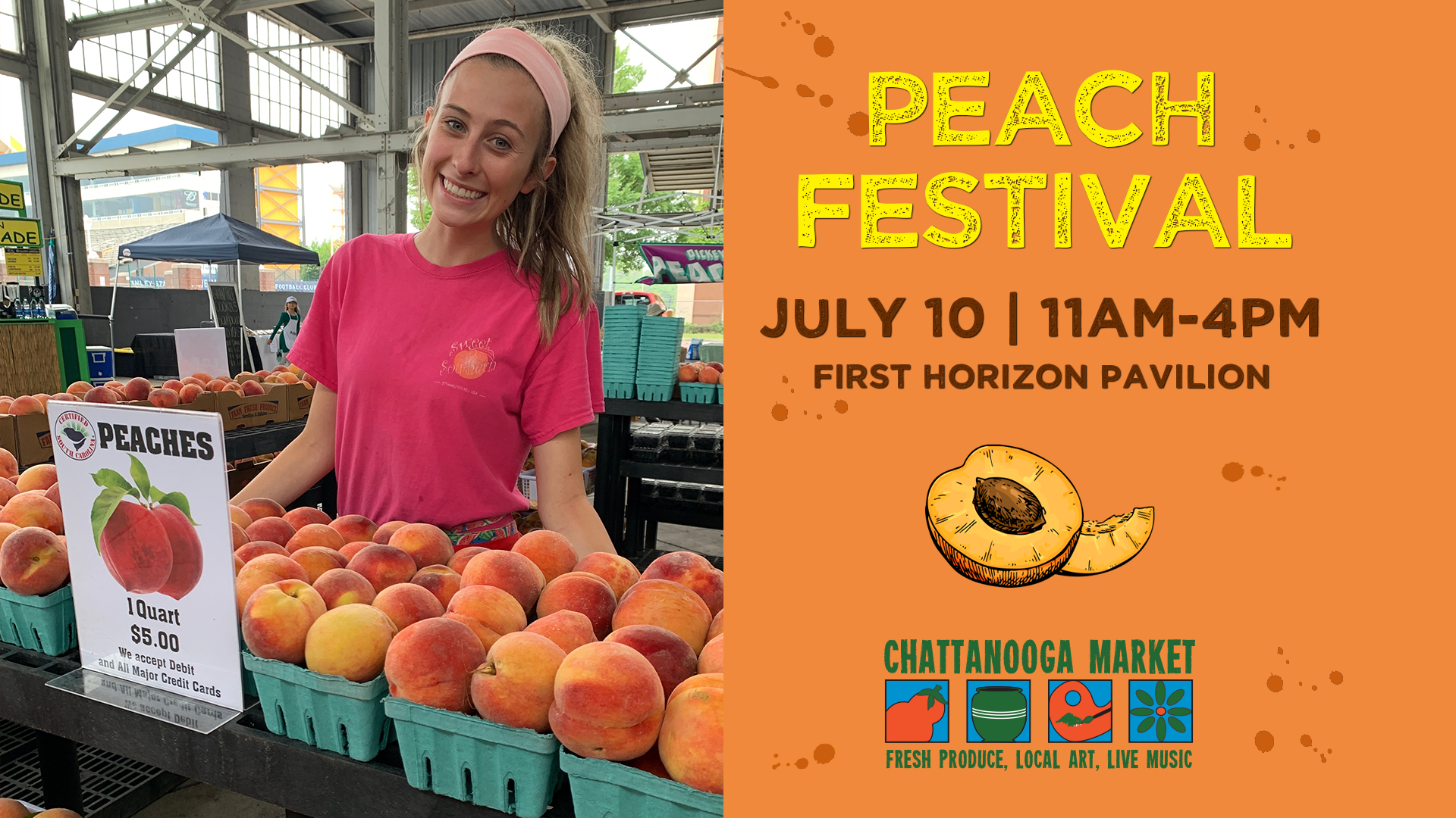 The Much Anticipated Peach Festival is This Sunday!!