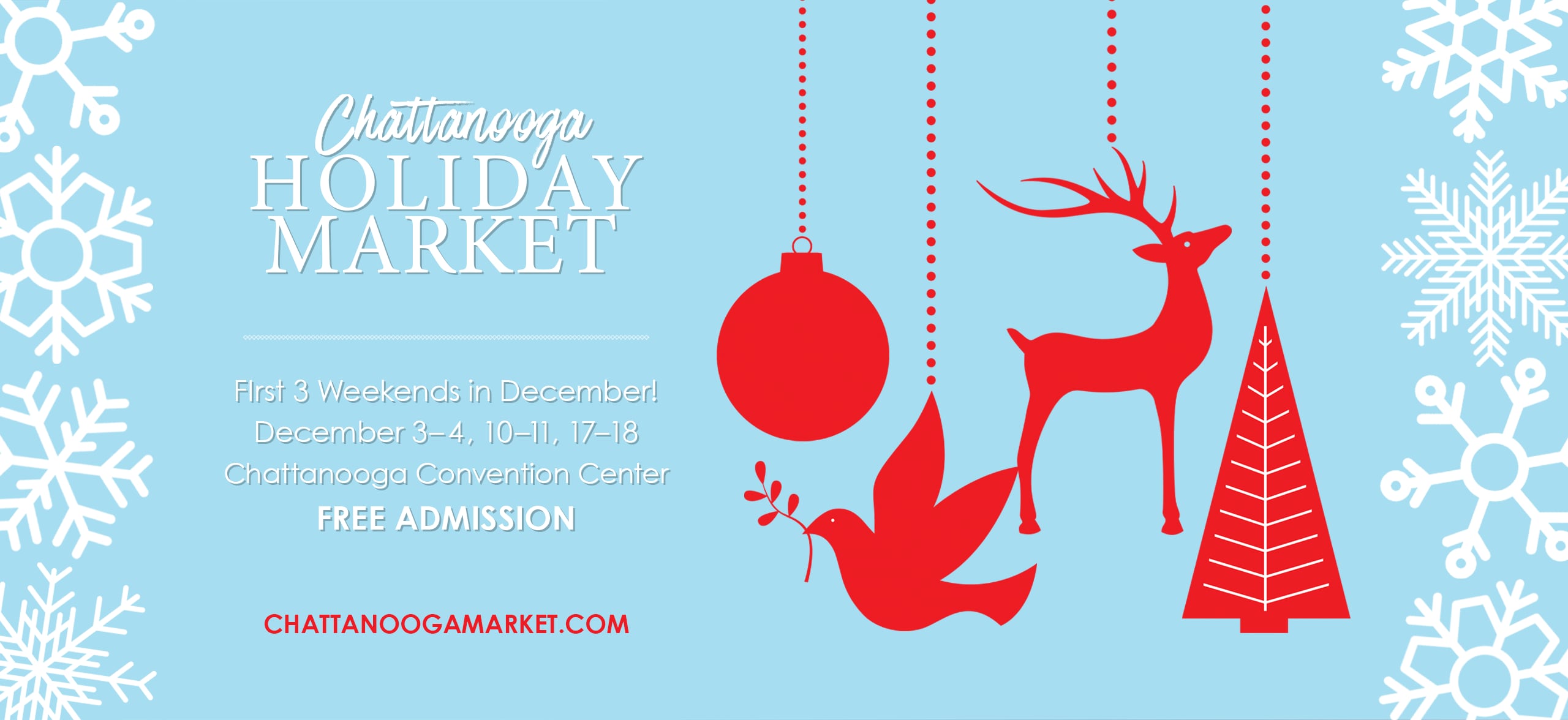 Announcing the 2022 Chattanooga Holiday Market