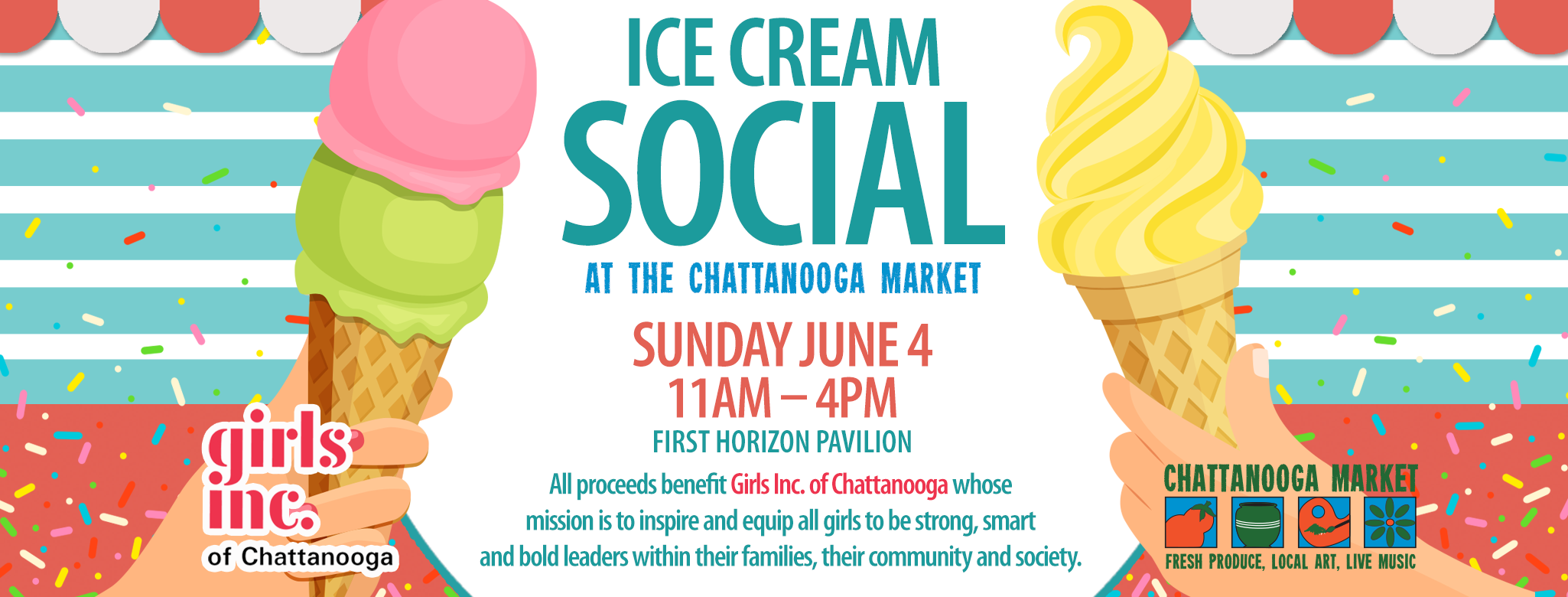 Ice Cream Social—Sunday, June 4th